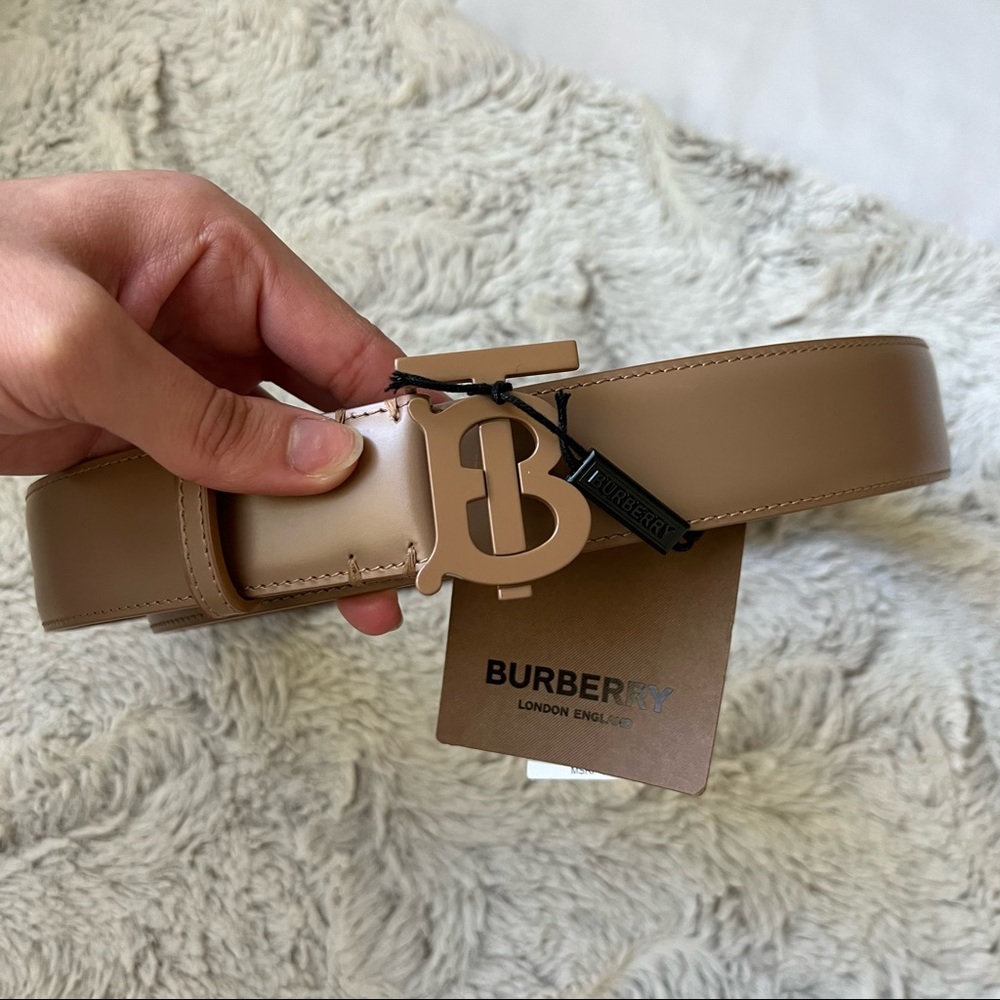 Burberry Camel Belt
